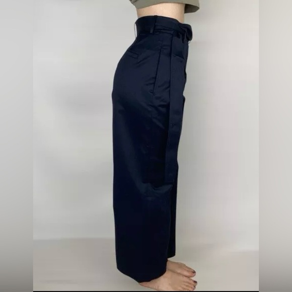 Banana Republic Navy Wide-Leg Pants - Picture 2 of 5